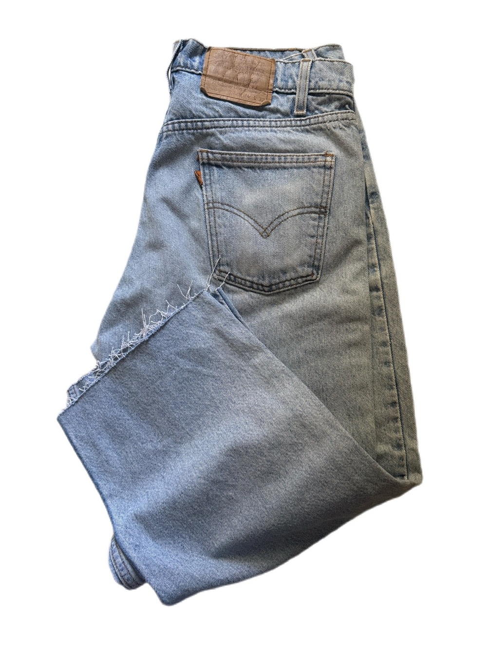 Vintage Levi's 550 Light Blue Straight Leg Women's Jeans